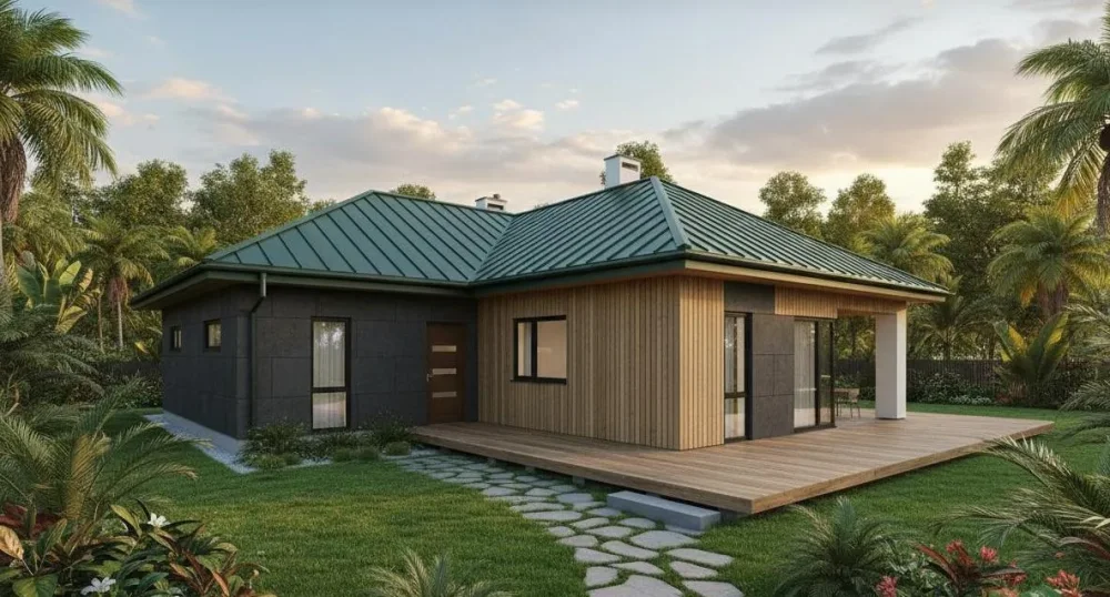 Проект Одноэтажный дом 16 на 16, 162 м2