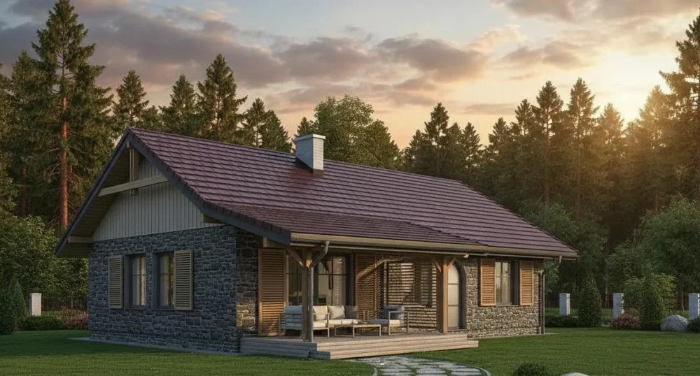 Проект Одноэтажный дом 14 на 18, 144 м2